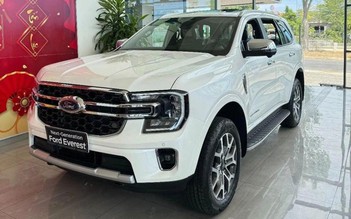 Ford Everest 2024 về Việt Nam, cắt bớt trang bị