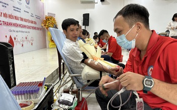Thanh niên 6 đơn vị ngành giao thông ở ĐBSCL chung tay hiến máu cứu người