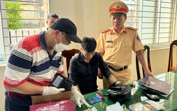 Vận chuyển ma túy từ TP.HCM về Quảng Ngãi, bị công an tóm gọn