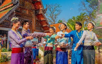 Chung vui lễ hội Songkran ở khắp Thái Lan