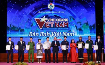20 gương điển hình được tôn vinh trong Vinh quang Việt Nam