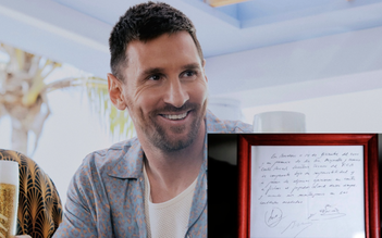 Bản hợp đồng đầu tiên của Messi được ký trên… khăn ăn, bán đấu giá tới 950.000 USD