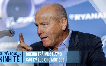 CEO Boeing sắp 'hạ cánh' với đãi ngộ khủng