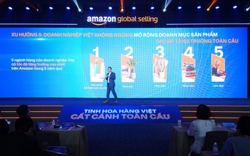 Hơn 17 triệu sản phẩm của doanh nghiệp Việt được bán ra trên Amazon