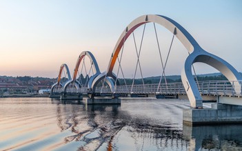 Những cây cầu với kiến trúc độc đáo tại Thụy Điển