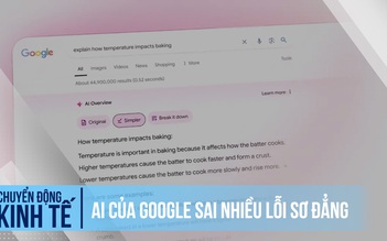 AI của Google sai nhiều lỗi 'cười ra nước mắt'