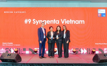 Syngenta Việt Nam được vinh danh là nơi làm việc xuất sắc hàng đầu Việt Nam