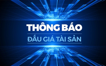 Thông báo đấu giá tài sản