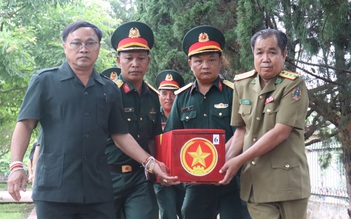 Kon Tum: Đưa 8 hài cốt liệt sĩ hy sinh tại Lào về đất mẹ