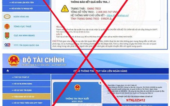 Giả mạo con dấu, văn bản của Bộ Tài chính để lừa tiền