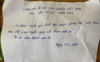 Bé gái sơ sinh 1 ngày tuổi bị bỏ rơi trước cổng chùa