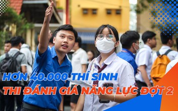 Thí sinh thi đánh giá năng lực đợt 2: ‘Em nghĩ điểm lần này sẽ rất cao’