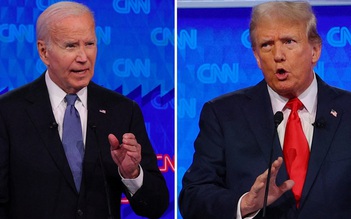 Thông tin nào sai sự thật trong tranh luận Biden - Trump?