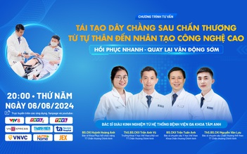 Tư vấn sức khỏe: Tái tạo dây chằng sau chấn thương