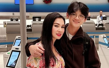 Kavie Trần khoe con trai 16 tuổi cao 1,75m