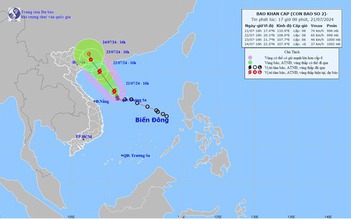 Bão số 2 ảnh hưởng trực tiếp Quảng Ninh, gây mưa lớn ở miền Bắc