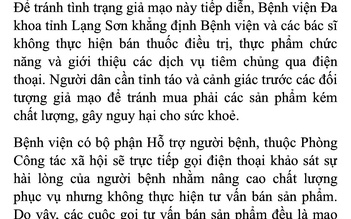 Mạo danh bác sĩ, dược sĩ tư vấn thuốc, tiêm chủng, tuyển dụng lao động