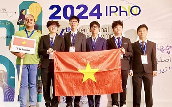 Hai huy chương vàng Olympic vật lý quốc tế đều thuộc về học sinh Bắc Giang