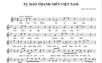 Ca khúc 'Tự hào Thanh niên Việt Nam' của tác giả Mai Trâm đạt giải nhất Ca khúc 'Tự hào Thanh niên Việt Nam' của tác giả Mai Trâm đạt giải nhất