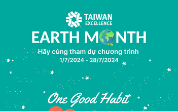 Taiwan Excellence phát động chiến dịch góp thói quen lành mạnh bảo vệ môi trường