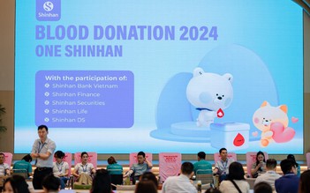 Tập đoàn tài chính Shinhan tổ chức chương trình hiến máu nhân đạo 2024 - ‘One Shinhan’