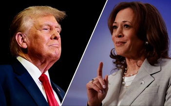 Ông Trump nói ông Biden 'bỏ cuộc', chê Phó tổng thống Harris không đủ sức thay thế