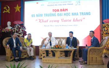 Trường ĐH Nha Trang: 65 năm đào tạo gần 110.000 người từ cao đẳng đến tiến sĩ