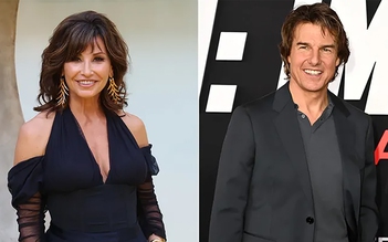 Gina Gershon suýt làm gãy mũi Tom Cruise khi diễn cảnh tình tứ trong phim 'Cocktail'