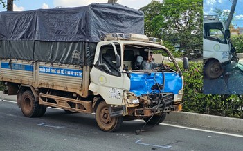 Cửa ngõ TP.HCM ùn xe kéo dài vì tai nạn liên hoàn