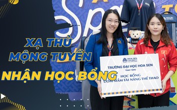 Xạ thủ Olympic Lê Thị Mộng Tuyền nhận học bổng tài năng thể thao, trở thành tân sinh viên