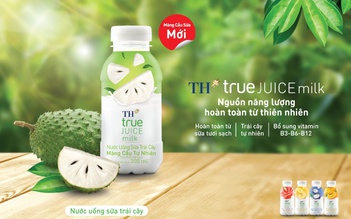 TH ra mắt nước uống Sữa trái cây mãng cầu tự nhiên TH true JUICE milk