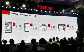 Toshiba sẽ ra mắt gần 100 sản phẩm mới trong 1 năm