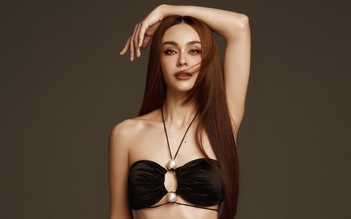 Người đẹp lai Pháp ở Miss Universe Vietnam diện bikini khoe dáng nóng bỏng