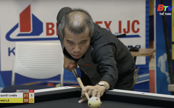 Billiards 3 băng: Trần Quyết Chiến thể hiện đẳng cấp, thắng kịch tính để vào bán kết