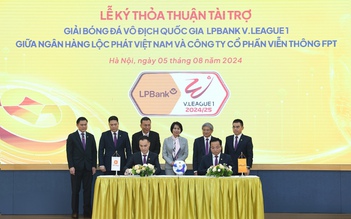 LPBank - nhà tài trợ chính Giải bóng đá vô địch Quốc gia LPBank V.League 1 - 2024/2025