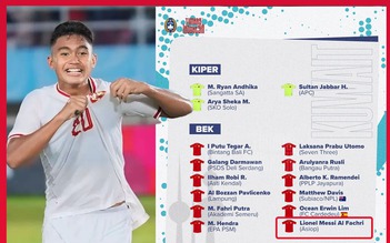 Indonesia gọi cầu thủ có tên Lionel Messi vào đội U.16, Việt Nam sắp đấu U.16 Trung Quốc