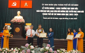 TP.HCM vinh danh, khen thưởng học sinh giỏi, giáo viên đạt thành tích cao