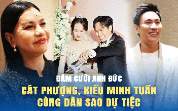 Cát Phượng, Kiều Minh Tuấn dự đám cưới Anh Đức