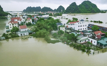 Nước sông Hoàng Long dâng cao, Chủ tịch tỉnh Ninh Bình phát lệnh di dân