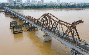 Thông xe cầu Long Biên, cầu Đuống từ 15 giờ chiều nay