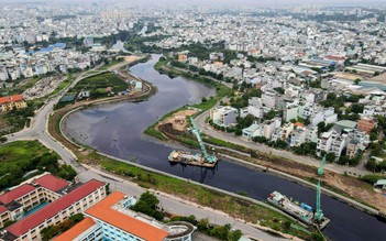 Làm thêm cầu bắc qua kênh Tham Lương - Bến Cát