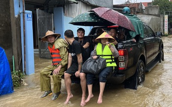 Hà Nội còn hơn 30.500 người đang sơ tán vì ngập lụt sau bão số 3