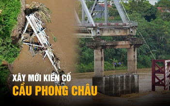 Xây mới cầu Phong Châu kiên cố sau thảm kịch bão Yagi