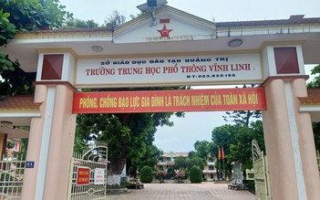 Bão số 4: Một số địa phương ở Quảng Trị cho học sinh nghỉ học