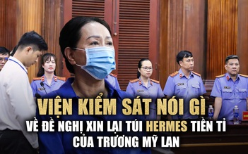 Hai chiếc túi Hermes cá sấu bạch tạng của Trương Mỹ Lan: Viện kiểm sát nói gì?