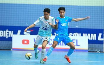 U.20 futsal Thái Sơn Nam TP.HCM và Sahako cùng tạo cơn mưa bàn thắng