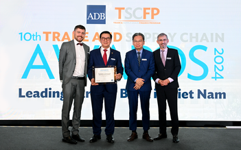 ADB vinh danh HDBank là 'Ngân hàng đối tác hàng đầu tại Việt Nam'