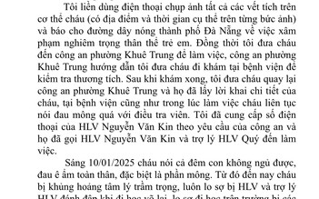Vụ tố đánh VĐV taekwondo, động thái mới nhất của HLV: Muốn nói rõ sự việc và hướng xử lý…