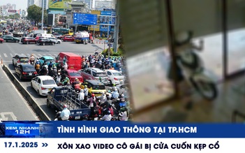 Xem nhanh 12h: Tình hình giao thông tại TP.HCM | Xôn xao video cô gái bị cửa cuốn kẹp cổ