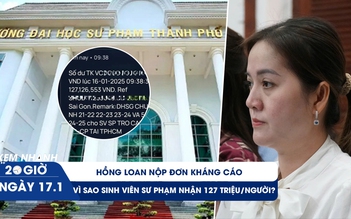 Xem nhanh 20h ngày 17.1: Hồng Loan nộp đơn kháng cáo | Vì sao sinh viên sư phạm nhận 127 triệu/người?